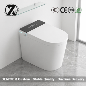 Inodoro Inteligente de Diseño Innovador, Compacto y Ahorrador de Espacio, con Descarga Automática y Asiento con Calefacción, con Control Remoto para Baño - Product Image 1