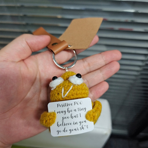 Llavero Divertido, Regalos Creativos de Ganchillo, Lindos Objetos Tejidos para Navidad, <span class=keywords><strong>Cumpleaños</strong></span>, Amigos, Decoración de Fiestas, Incentivo - Product Image 5