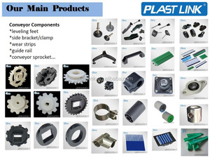 PLASTLINK PL2520 <span class=keywords><strong>Slat</strong></span> Top Modüler Bantlı Konveyör, Gıda İçecek Restoran Endüstrisi için Ayarlanabilir Hızlı Yeni Model - Product Image 6