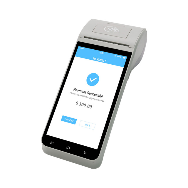 Handheld New Ordering Delivery POS ZCS Z91 Smart Android 11.0 Receipt Printing POS Systems 58mm thermal printer