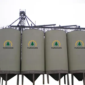 Small volume used for grain silo cereal silo with conveying system