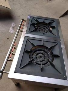 Paslanmaz Çelik Gazlı Ocak Ticari Çift Brülörlü Mutfak Pişirme Ekipmanı Çok Satan Restoran Çorba Pişirme Gazlı Ocakları - Product Image 6
