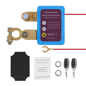 Interruptor de relé de control remoto de batería de coche de 12V 240A, aislador maestro, interruptor de desconexión de energía - Product Image 2