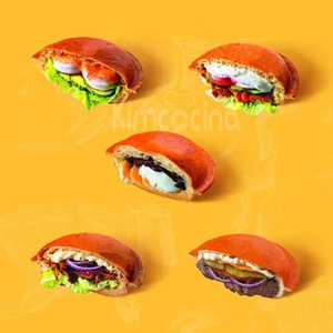 Productos de calidad helado <span class=keywords><strong>brioche</strong></span> máquina de hamburguesas UFO máquina de prensa de hamburguesas Donut Bun Ice Cream <span class=keywords><strong>Burger</strong></span> Press Maker Machine - Product Image 6
