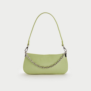 2025 diseño Popular logotipo personalizado moda mujer PU bolso de hombro con bonita cadena Simple tendencia último <span class=keywords><strong>Sling</strong></span> <span class=keywords><strong>Bag</strong></span> para damas - Product Image 5