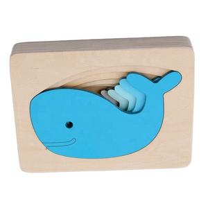 Nouveau design, <span class=keywords><strong>puzzle</strong></span> en <span class=keywords><strong>bois</strong></span> multi-niveaux pour enfants, animaux lapin/ <span class=keywords><strong>Baleine</strong></span>, vente en gros, jeu de <span class=keywords><strong>puzzle</strong></span> éducatif pour l'apprentissage et le jeu - Product Image 6