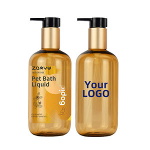 Liquide de bain Fukangning pour animaux de compagnie de marque privée 300ml fournisseur professionnel de shampooing pour animaux de compagnie adapté aux soins des problèmes de peau - Product Image 1