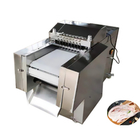 Nouvelle machine à découper la viande fraîche électrique en acier inoxydable, automatique, haute capacité 300-500 kg, pour volailles et poulet