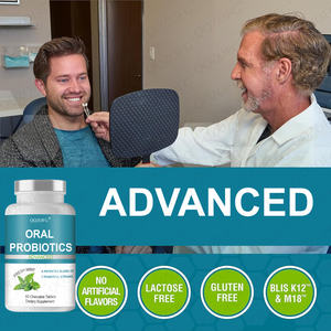 Diskon besar Tablet probiotik Oral OEM Tablet Mint segar 60 rasa untuk napas segar - Product Image 3