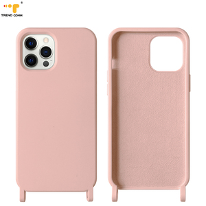 Nouvelle conception 2026 – Étui à <span class=keywords><strong>cordon</strong></span> en silicone rose pour <span class=keywords><strong>iPhone</strong></span> 16 <span class=keywords><strong>Pro</strong></span> <span class=keywords><strong>Max</strong></span> avec collier, <span class=keywords><strong>coque</strong></span> de téléphone portable détachable avec emballage - Product Image 2