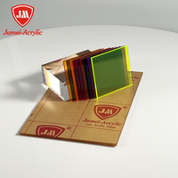 Feuille acrylique colorée avec film protecteur résistant aux UV, épaisseur 1,8-50 mm, taille 1,22x1,83 m