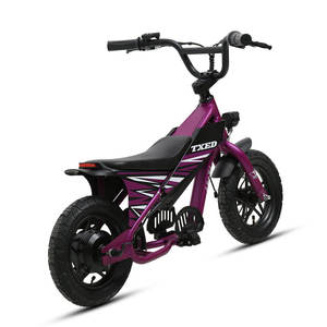 Bicicleta Eléctrica Infantil KIDSMOTO 12 (BÁSICA) de 12 Pulgadas, 18V, 180W, 2 Velocidades, Marco de Acero, Motor de Disco en la Rueda Trasera, Diseño Elegante y Reforzado - Product Image 6