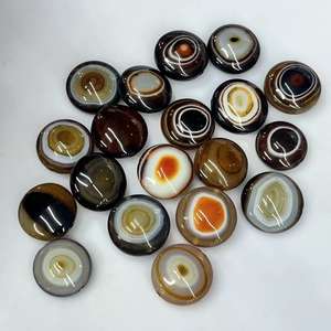 Dzi 25-30mmMM occhi occhio occhio celeste <span class=keywords><strong>marrone</strong></span> Blake <span class=keywords><strong>agata</strong></span> grande perline struttura naturale <span class=keywords><strong>agata</strong></span> paesaggio vendita per pezzo - Product Image 5