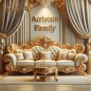 Divano a Tre Posti di Lusso Europeo con Decorazioni in Diamanti, Vendita Calda, Legno Massello di Alta Qualità, Elegante Imbottito per <span class=keywords><strong>Soggiorno</strong></span> - Product Image 1