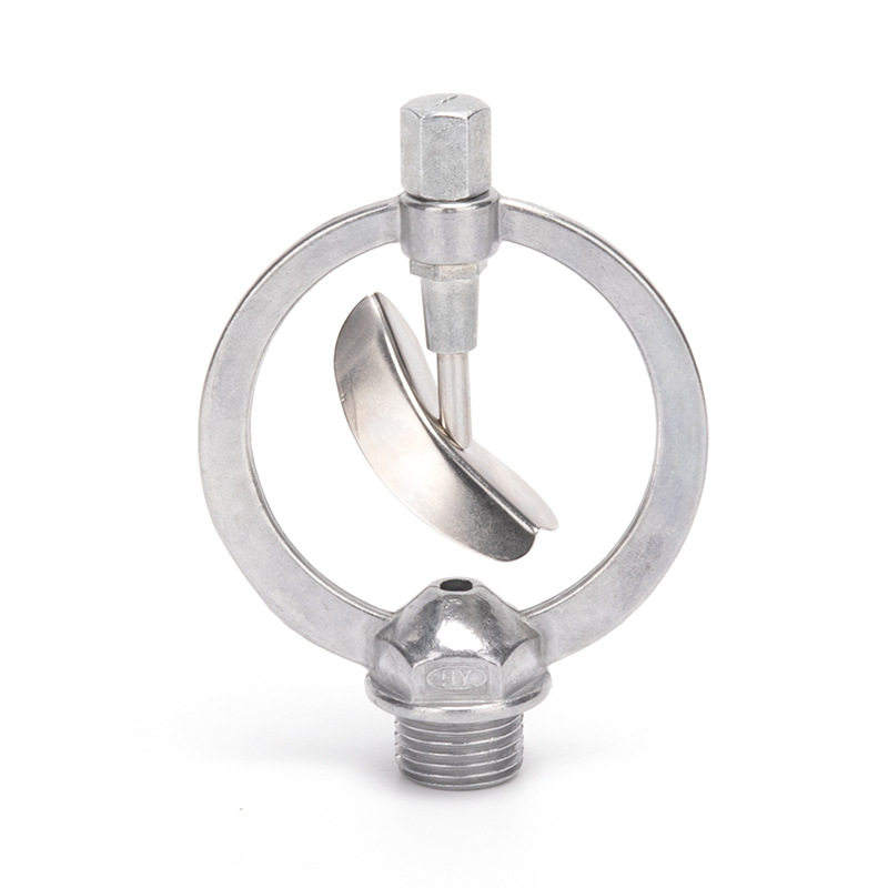 Boquilla de ducha tipo lluvia con forma de mariposa de aleación de zinc