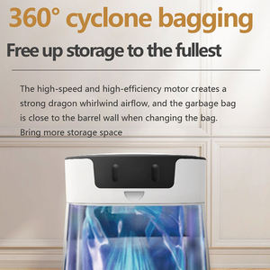 Cubo de Basura Inteligente Automático con Sensor de Movimiento Sin Contacto, Bolsa Autosellable, Gran Capacidad, Tapa Higiénica, para Dormitorio, Cocina, Baño, Oficina - Product Image 4