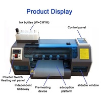 Rouleau d'imprimante A3 DTF tout-en-un double XP600 I1600 I3200 avec Shaker Dtf 33CM Film PET pour l'impression numérique de t-shirts textiles