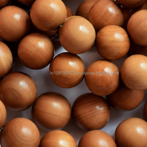 ลูกประคำไม้จันทน์หอมรักษ์โลกแบบทิเบต 108 เม็ด สีน้ำตาลเข้มธรรมชาติ กลิ่นหอมหวาน ขนาด 4 มม.-22 มม. - Product Image 1