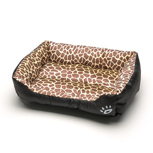 Coussin pour chien et chat, grand et petit, multicolore, moderne, rectangulaire, en velours, écologique, imperméable, portable, type grotte, Teddy Cow - Product Image 5