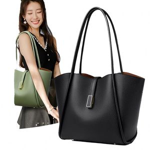 Bolso de hombro ajustable para mujer de gran capacidad, informal, con múltiples bolsillos, plisado, con cierre de cremallera. - Product Image 1