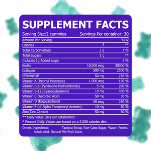 Gomitas de Colágeno con Biotina de Alta Calidad al por Mayor OEM con Multivitaminas, Apoya la Salud y la Fortaleza de las Uñas, Piel Más Joven y Suave - Product Image 6