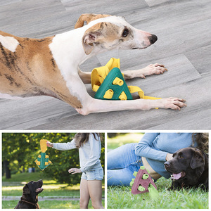 Brinquedo Piramidal Oco para Cães, Resistente à Mastigação, para Olfato e Esconder Comida, Educacional e que Exige Esforço, para Comércio Transfronteiriço - Product Image 4