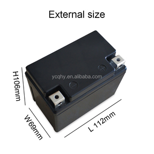 Boîtier Lifepo4 12V 5ah pour motos électriques <span class=keywords><strong>Yt4</strong></span> Yt5 Boîtier de batterie au lithium ABS Boîtes et supports de batterie - Product Image 2