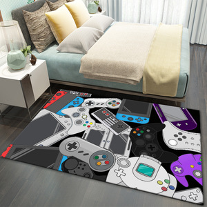 Große Teppiche für Kinder Jungen Gamer Bereich Teppich 3d gedruckt Controller Gamepad Dining Living Play Schlafzimmer Home Decor Wohnzimmer Plaid - Product Image 3