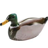 Décoys de canard gonflables en PVC réalistes personnalisés en usine, leurres de chasse au gibier d'eau pliables en vinyle, équipement flottant en plastique