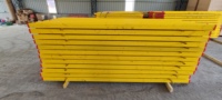 Haz H20 con extremos de plástico Pintura impermeabilizante amarilla Brida de abeto PINO Web de madera contrachapada