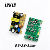 Adaptateur secteur personnalisé de haute qualité 5V 1.5A 6V 1A 9V 1A 12V 1A 1.5A 2A 24V 0.5A AC100V-240V à économie d'énergie verte avec carte PCB