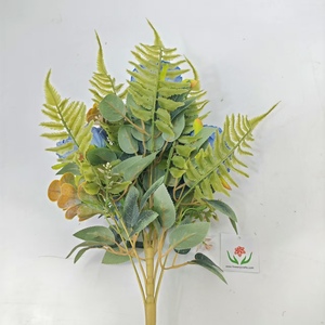 Maison funéraire Fleurs artificielles funéraires Cérémonie commémorative Tenant des fleurs Tombeau Balayage Affichage Soie Hibiscus Roi Fleurs - Product Image 6