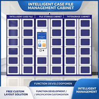 Armoire intelligente pour dossiers et gestion des matériels, armoire à empreintes digitales pour l'archivage des preuves et le stockage d'articles d'affaires