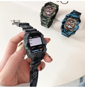 Bracelet de Sport TPU imprimé en Silicone pour <span class=keywords><strong>Apple</strong></span> <span class=keywords><strong>Watch</strong></span> série 2 <span class=keywords><strong>3</strong></span> 4 5 6 7 8, coque blindée pour Iwatch 38/40/42/44/41/45mm - Product Image 6