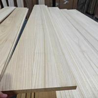 Planche en bois massif de Paulownia naturelle à chants collés, à grain fin, pour la fabrication de semelles de sandales en bois et de sabots Geta traditionnels