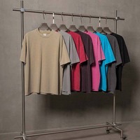 T-shirts en gros personnalisables en polyéthylène imprimé avec motif de voiture et cœur, coupe classique