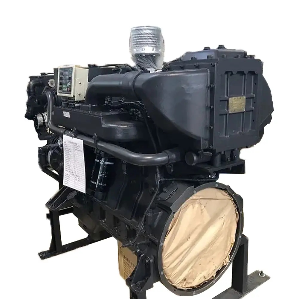 Sdec 6 xi lanh 600 HP 700 HP thuyền tàu biển động cơ diesel động cơ Hàng Hải sc15g 267-330kw 363-450hp