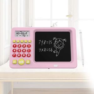 Tablette d'écriture LCD pour enfants, tableau de dessin anglais, machine d'apprentissage des mathématiques, calculatrice, machine d'arithmétique mentale, jouet éducatif - Product Image 3