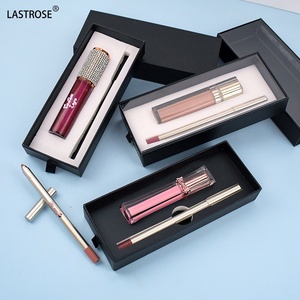 Gloss à lèvres liquide longue tenue haute pigmentation waterproof, <span class=keywords><strong>crayon</strong></span> à lèvres mat naturel pour cadeau, vente en gros, marque privée - Product Image 1