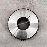 Pièces de rechange pour excavatrice Senne-bogen : Engrenage cannelé + moyeu de couplage, 24 dents intérieures, 46 dents extérieures
