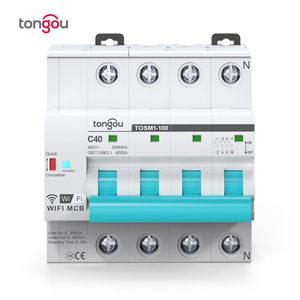Interruptor de Circuito Inteligente WiFi Tuya, Interruptor de Control Remoto Inalámbrico de 4 Polos con Protección Contra Sobretensión y Baja Tensión M292 - Product Image 1