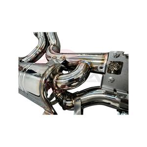 Sistema de Escape Catback con Válvulas de Acero Inoxidable Vortex para Audi RSQ8 4.0T V8 2019-2024 con Silenciador Central y Tubos de Escape Cuádruples - Product Image 5