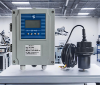 Capteur de niveau radar de type split ABS, sortie liquide 4-20mA RS485, relais, application Tuya, précision 0,1%, garantie 1 an, personnalisable ODM/OEM