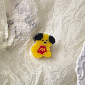 QianJin New Animal Hund Haar Klaue Clip Nette Cartoon Hund Acetat Hai Clip Haar Zubehör für Frauen - Product Image 5