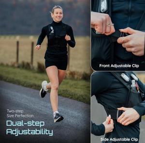 Chaleco Deportivo para Correr, con Espacio para Teléfono Móvil, para Senderismo, Montañismo, Ciclismo, Multifuncional, con Bolsillo para Botella de Agua, Mochila de Hidratación - Product Image 3