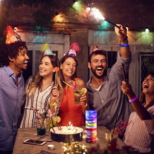 Giá rẻ LED nhấp nháy Vòng đeo tay đa màu sắc thay đổi ánh sáng lên bong bóng Vòng đeo tay nhấp nháy sáng vòng đeo tay cho Neon Đảng - Product Image 6