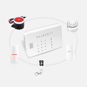 Tuya Smart WiFi 45 <b>Wireless</b> Zones GSM Home Alarm with App Remote <b>Control</b> and PIR Motion Sensor Portable ABS GW1 - Product Image 5
