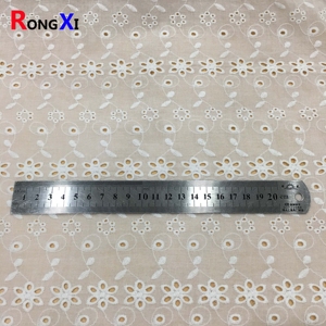 RXF2075 Vải Thêu Vải Ren Dệt Vải Cotton Bán Buôn Tùy Chỉnh - Product Image 5