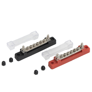 6 thiết bị đầu cuối xe buýt thanh mặt đất điện phân phối thiết bị đầu cuối khối xe buýt thanh với bìa cho tự động Marine xe Pickup Trailer RV thuyền - Product Image 2