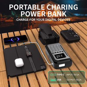 Démarreur de voiture portable, batterie externe, mini booster de batterie d'urgence avec lumière LED pour assistance routière - Product Image 6